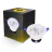 Bright Choice Downlight LED Rond Inclinable 12W 960lm 60D - 930 Blanc Chaud | 110mm - Diamètre 90mm - UGR 