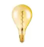 Osram Vintage 1906 LED E27 Poire Filament Dorée 160mm 5W 300lm - 820 Blanc Très Chaud | Dimmable - Équivalent 40W