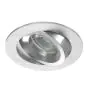 Noxion Encastré Spot Drome MR16 inclinable Aluminium | Diamètre 69mm - GU10 Culot