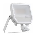 Ledvance LED Floodlight Aluminium Wit 41W 5500lm 100D - 830 Warm Wit | IP65 - Bewegings- En Lichtsensor - Symmetrisch