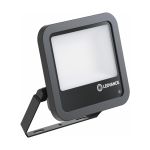 Ledvance LED Floodlight Aluminium Zwart 69W 10000lm 100D - 840 Koel Wit | IP66 - Lichtsensor - Symmetrisch