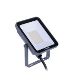 Philips LED Floodlight Ledinaire BVP164 Grijs 20W 2200lm 110D - 830 Warm Wit | IP65 Symmetrisch