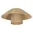 Ledvance Decor Wand en Plafondlamp Bamboe Bruin | Geschikt voor 1x E27