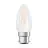 Ledvance Classic Performance LED Lamp B22d Kaars Filament Mat 4W 470lm - 827 Zeer Warm Wit | Vervangt 40W