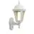 Ansell LED Wandlamp Latina Lantaarn Wit - Geschikt voor E27 tot 42W | IP65 - Bewegings- en lichtsensor
