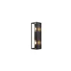 Eglo Wandlamp Alamonte 2 Badkamerverlichting Staal Zwart | Geschikt voor 2x E27