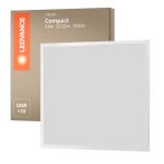 Ledvance Panneau LED Compact Aluminium Blanc 33W 3630lm - 830 Blanc Chaud | 60x60cm - UGR < 19