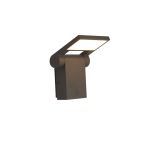 Ansell LED Wall Light Tempo 90D Adjustable Graphite 10W 685lm - 830 Warm White | IP54