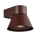 Nordlux Kyklop Cone Applique Murale Aluminium Rouille | Convient pour GU10