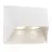 Nordlux Pontio 27 Applique Murale Aluminium Blanc | Convient pour 2x GU10