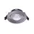 Noxion LED Inclinable Slim Spot Argent Rond 6W 550lm 60D - 927 Blanc Très Chaud | 85mm - IP54 - Dimmable - Meilleur Rendu Des Couleurs