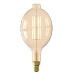 Calex XXL Colosseum Hoge lumen Goud LED E27 Filament 10.5W 1100lm- 821 Zeer Warm Wit | Dimbaar