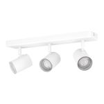 Eglo Plafond Spot Consuma 1 Staal Wit | Geschikt voor 3x GU10