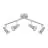 Ledvance LED Spot GU10 Aluminium 4x 3W - 827 Zeer Warm Wit 