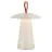 Nordlux Tafellamp Ara Accu Aluminium Sanded 2W 240lm - 830 Warm Wit | Dimbaar Touch