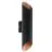Eglo Wandlamp Agolada Buitenverlichting Verzinkt Staal Zwart, Koper 7.4W 660lm - 830 Warm Wit