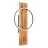 Eglo Wandlamp Boyal Hout Zwart, Roestig 12W 1700lm - 830 Warm Wit