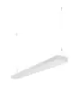 Ledvance LED Lineair Pendelarmatuur IndiviLED 42W 4650lm - 830 Warm Wit | 120x12cm - Direct/Indirect