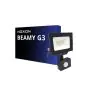 Noxion LED Floodlight Beamy G3 20W 2200lm 100D - 830 Warm Wit | IP44 - Bewegings- en Lichtsensor - Symmetrisch