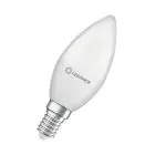 Ledvance Classic LED E14 Kaars Mat 4.9W 470lm - 827 Zeer Warm Wit | Vervangt 40W